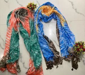 Pack Of 2 Cotton Duppta Full Length