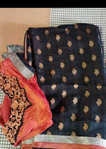 Elegant Indian Saree with Blouse