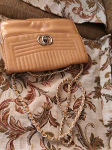 Nude Colour Sling Bag New