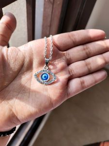 AD Evel Eye Chain Pendent