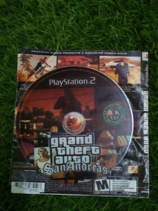 Ps2 Game &#39;gta Sanandreas&#39;