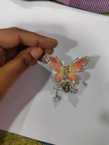 Butterfly Hair Claw Clip