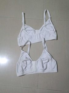 White Bra front open