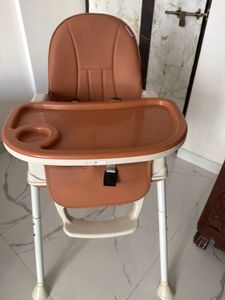 Babyhug 3in1 Comfy High Chair - Brown Color