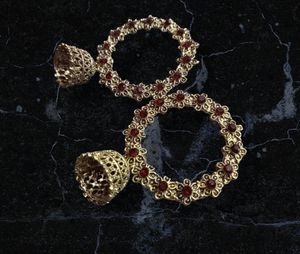 Stylish & Party Wear Golden Jhumkas For Women