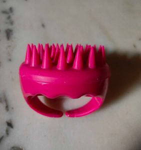Pink Scalp Massager
