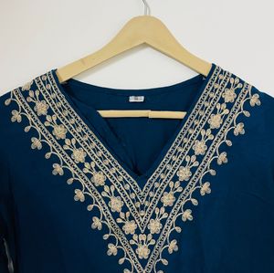 BEAUTIFUL KURTA SET FOR WOMEN WITH POTLI BAG