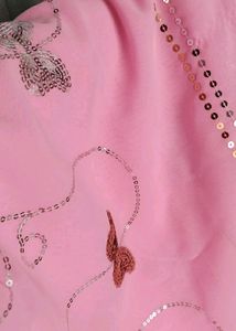 Baby Pink Saree