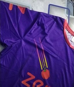 Purple Graphic Tee - Size M
