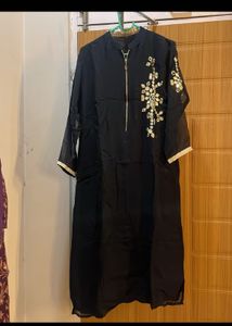 Elegant Black Kurta