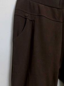 Comfortable Brown Formal Pant