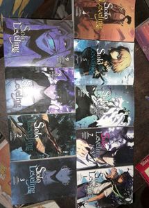 Solo Leveling Manga Set Of 10