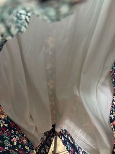 Floral &amp; Geometric Print Sleeveless Dress