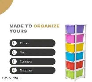 6 Layer Compartment Organizer Drawers