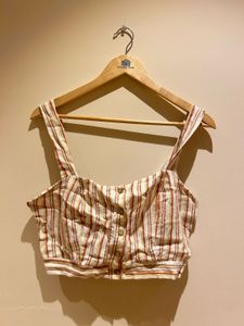 Striped Crop Top