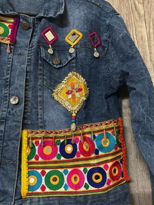 Embroidered Denim Jacket