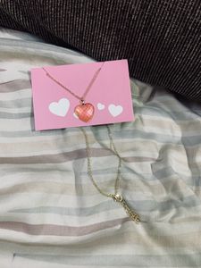 Heart Shape Decent Necklace