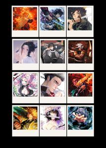 Pack Of 12 Demon Slayer Anime Polaroid Photocards