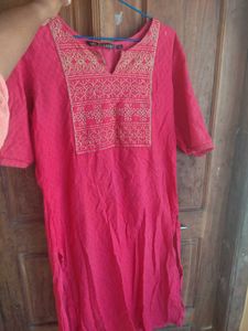 Avaasa Red Kurtha❤️