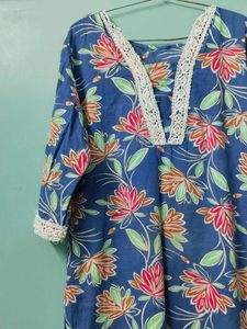 Floral Print Kurta For Women