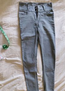 Women High Waist Skkiny Jeans