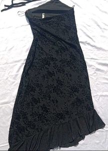 Brand New (NewMe) 🖤Floral Halter Neck Midi Dress
