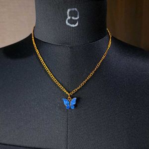 Butterfly Pendant Necklace
