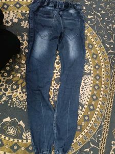 navy blue jeans