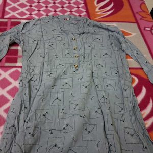 Patterned Tunic Top