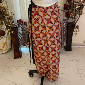 Patterned Ethnic Skirt