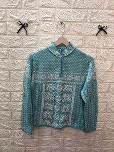 Patterned Pullover Sweater🎗️🌷