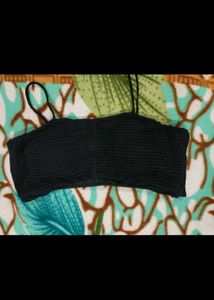 Radiant Black Side Slight Pant And Cape Set