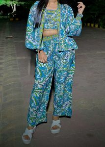 Co-ord Set ( 3 Peice )
