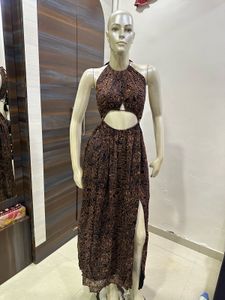 Stylish Cutout Maxi Dress