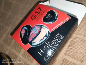 Makeup Kit (Eyeshadow,Powder,Lip Gloss)