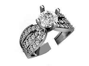 American diamond ring ( number 1 )