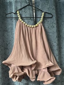 Pleated Pink top