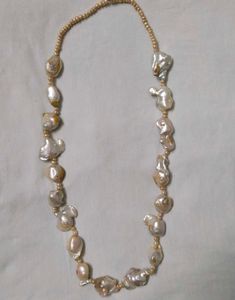 REAL Baroque Pearl Necklace