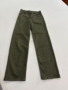 Olive Green Wide Leg Pants