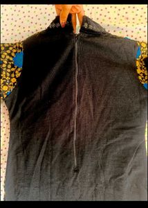 party wear kurta in woollen stuff