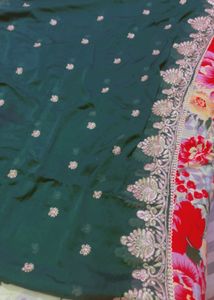 Green Paisley Embroidered Tunic