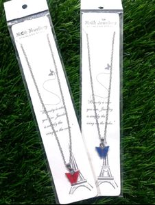 Butterfly Necklace 💙 (Blue) || Trending Pendents