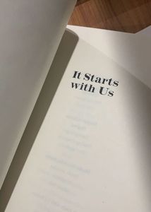 It Starts With Us Colleen Hoover Book