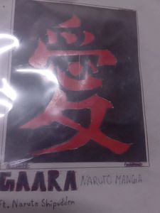 GAARA POSTER 🐲 Naruto
