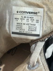 Unisex Chuck Taylor All Star Black Sneaker