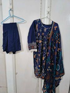 Lawn Embroidered Kurta Set