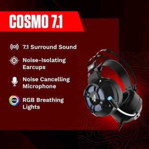 Redgear Cosmo 7.1 Usb Gaming Wired Headphone