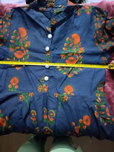 Flared cotton kurti