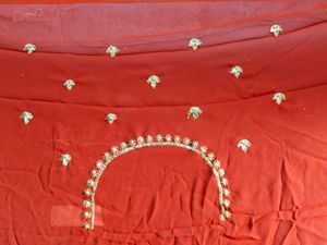 Embroidery Saree With Blouse
