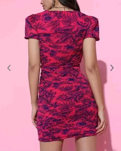 Floral Print Mini Dress